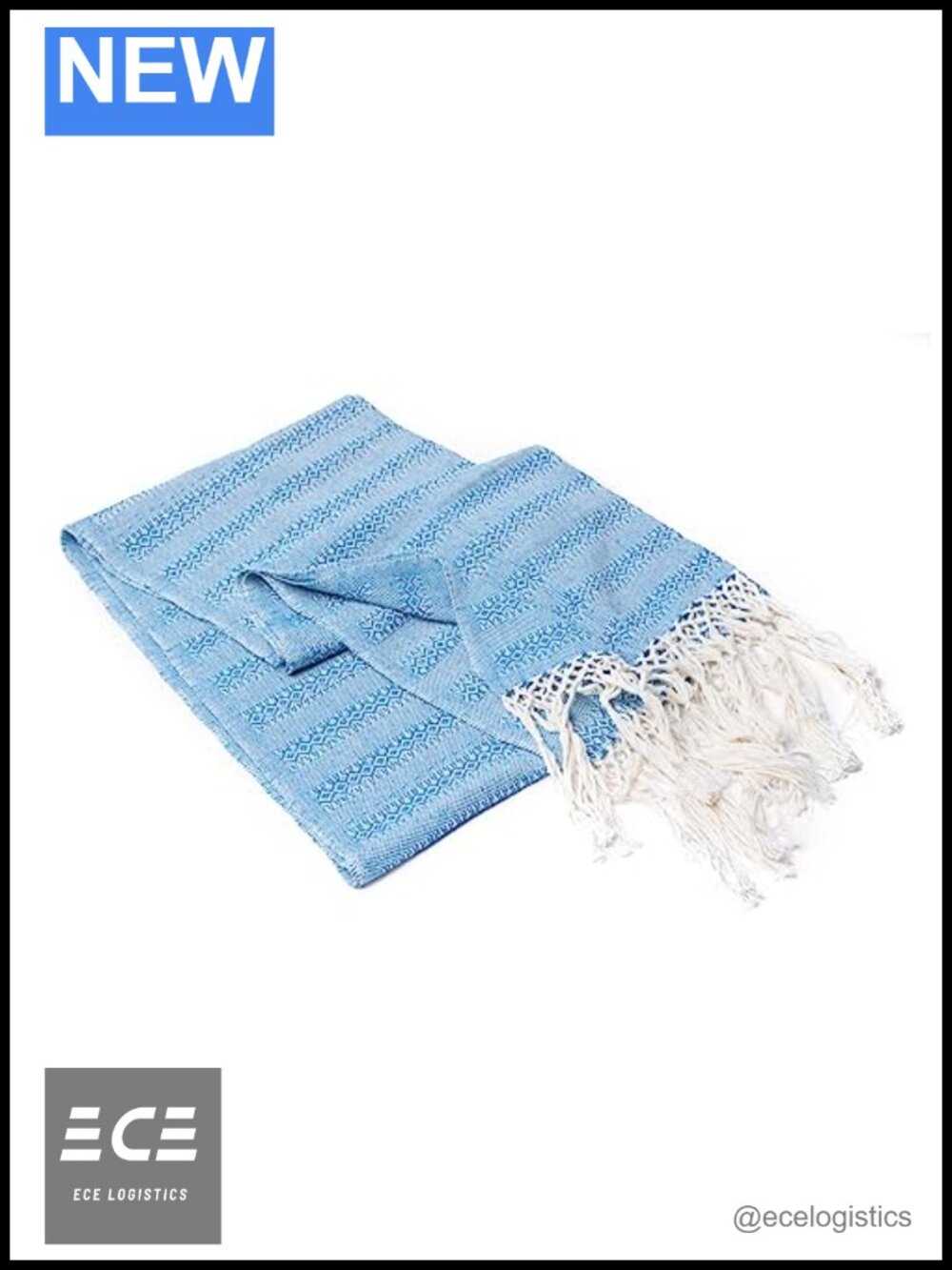 Mexican Rebozo 100% Cotton Doula Shawl 98.5 In Wrap